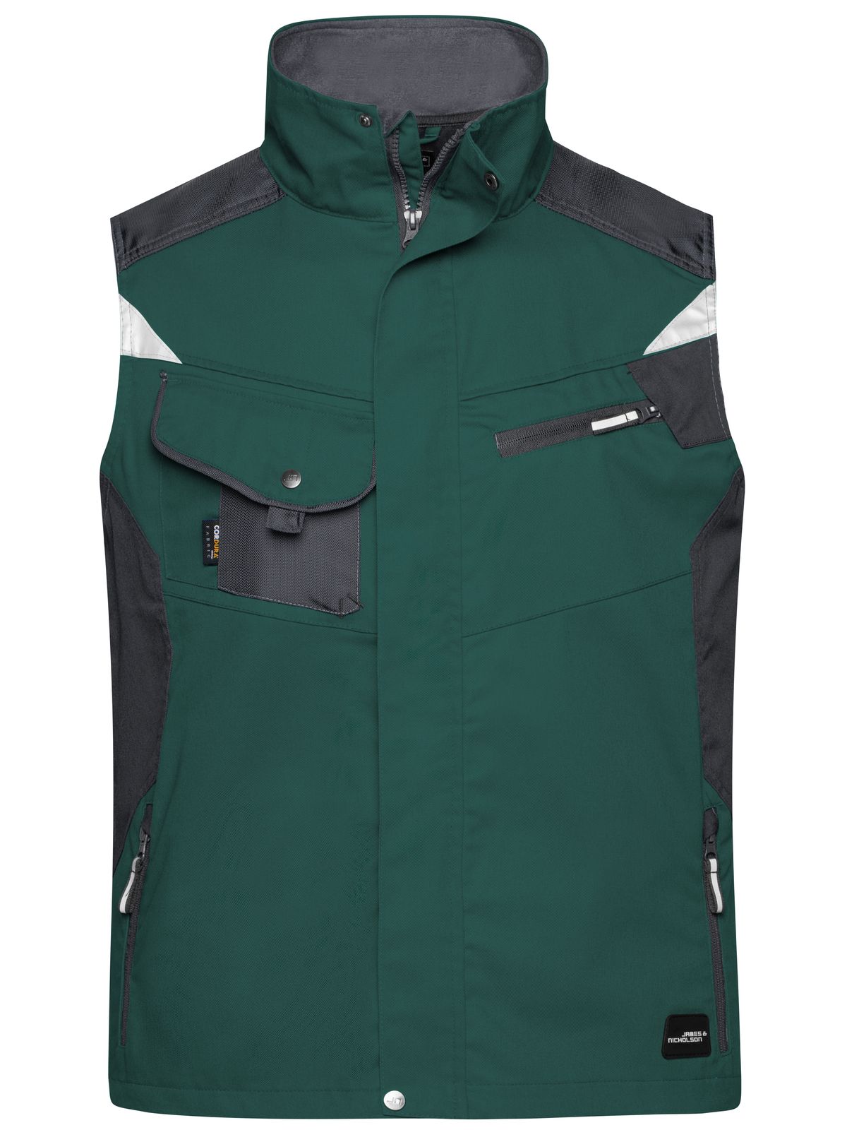 Workwear Vest - JN822 - James & Nicholson - immagine 4
