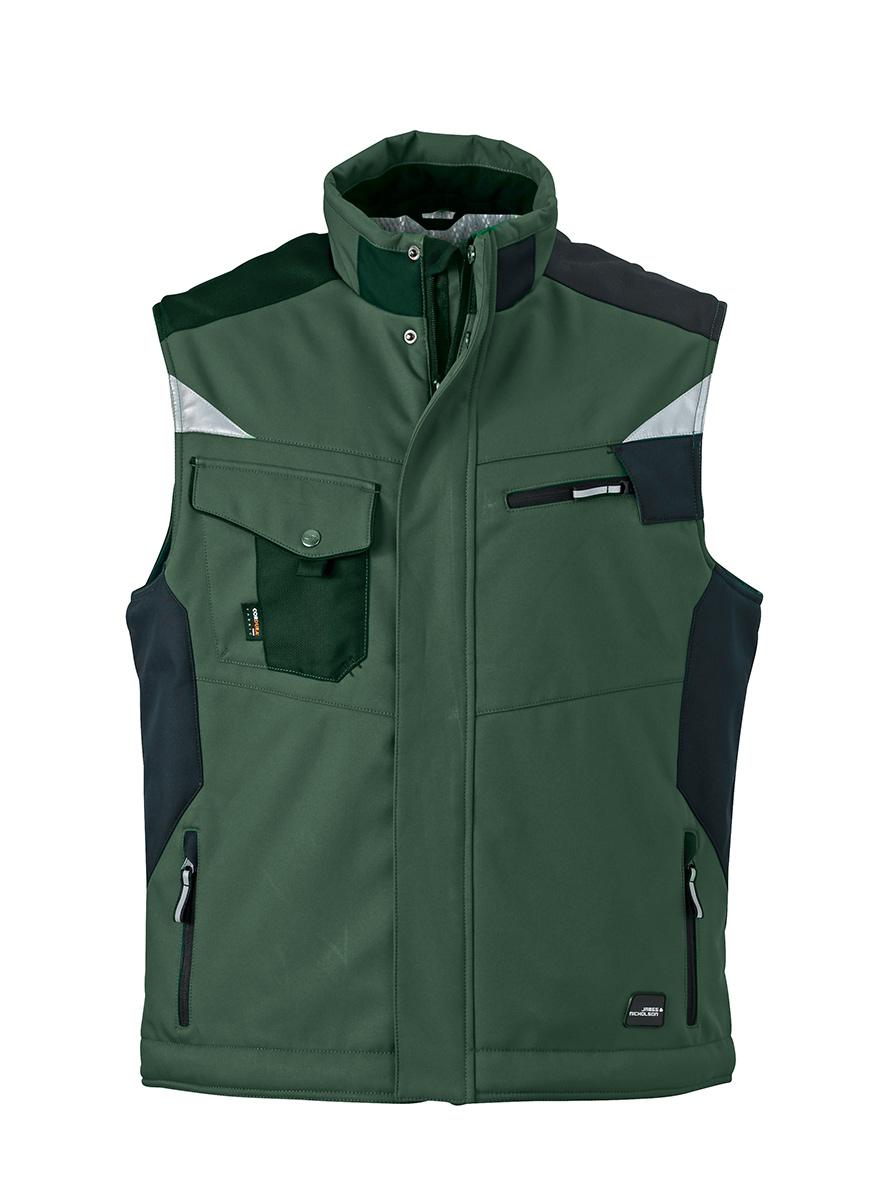 Craftsmen Softshell Vest - JN825 - James & Nicholson - immagine 5