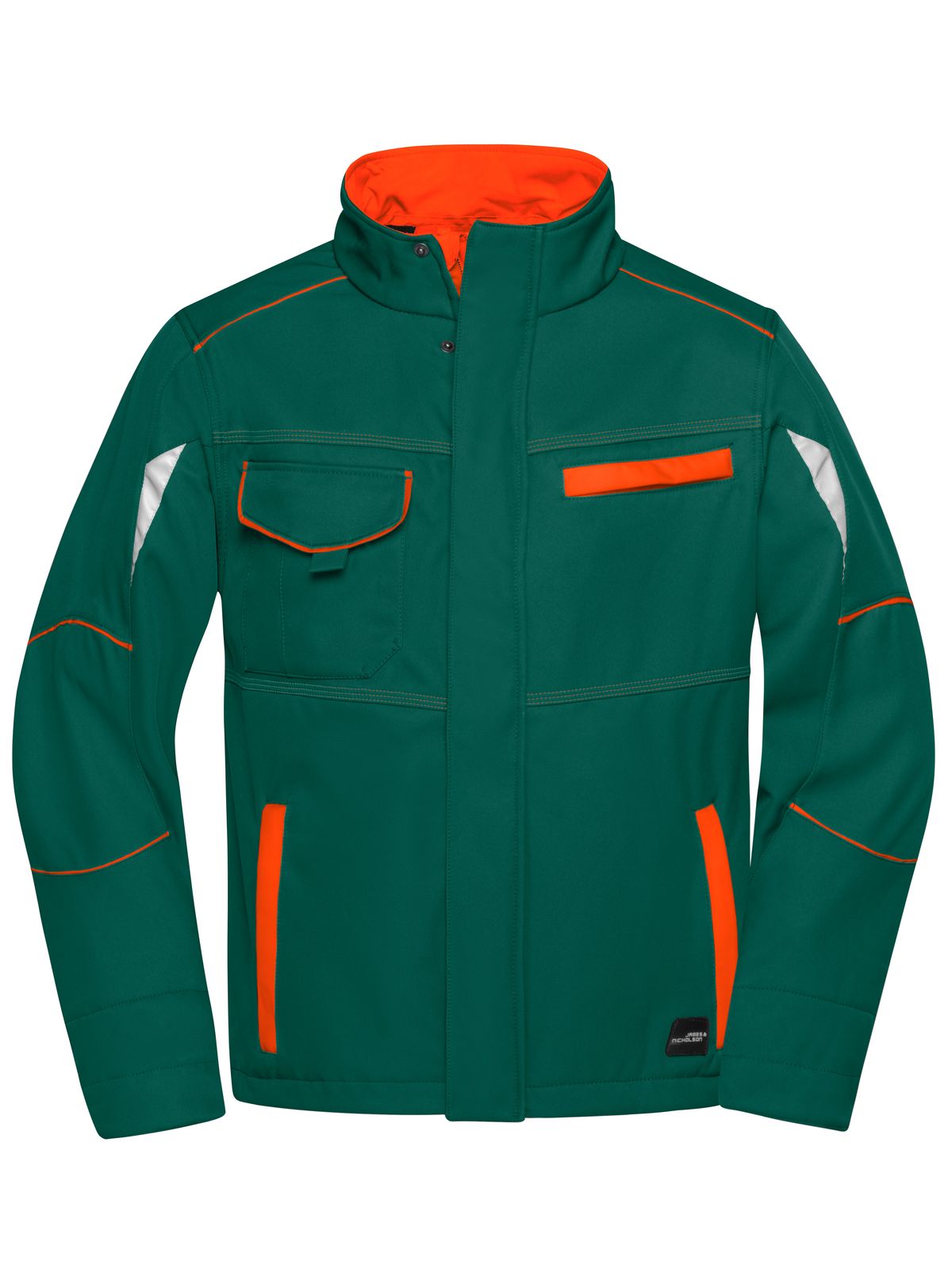 Workwear Softshell Jacket-Level 2 - 851 - James & Nicholson - immagine 5