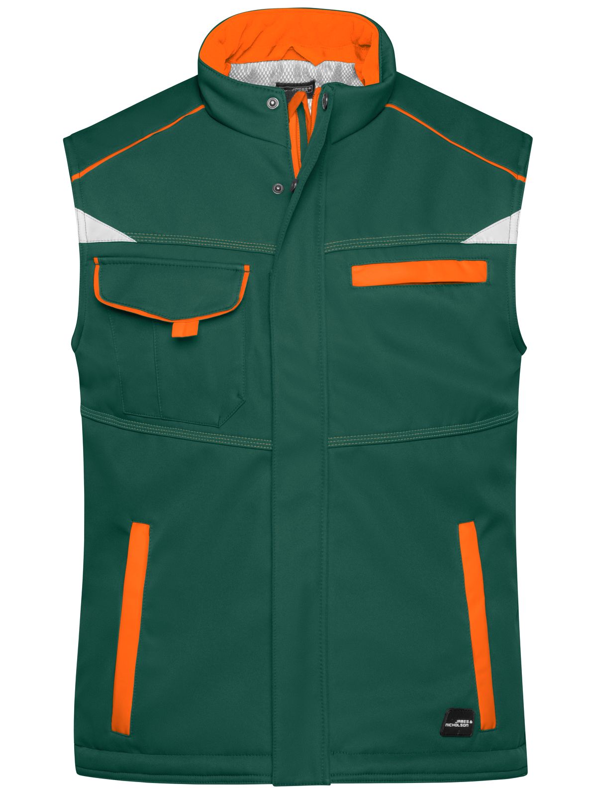 Workwear Softshell Padded Vest-Level 2 - JN854 - James & Nicholson - immagine 5