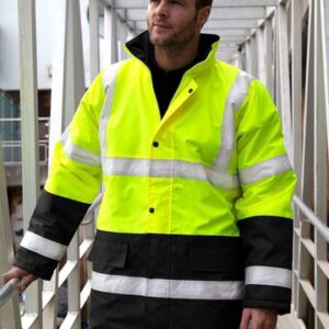 Motorway 2-Tone Safety Coat - R452X - Result