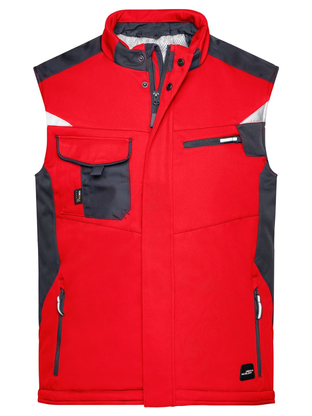 Craftsmen Softshell Vest - JN825 - James & Nicholson - immagine 6