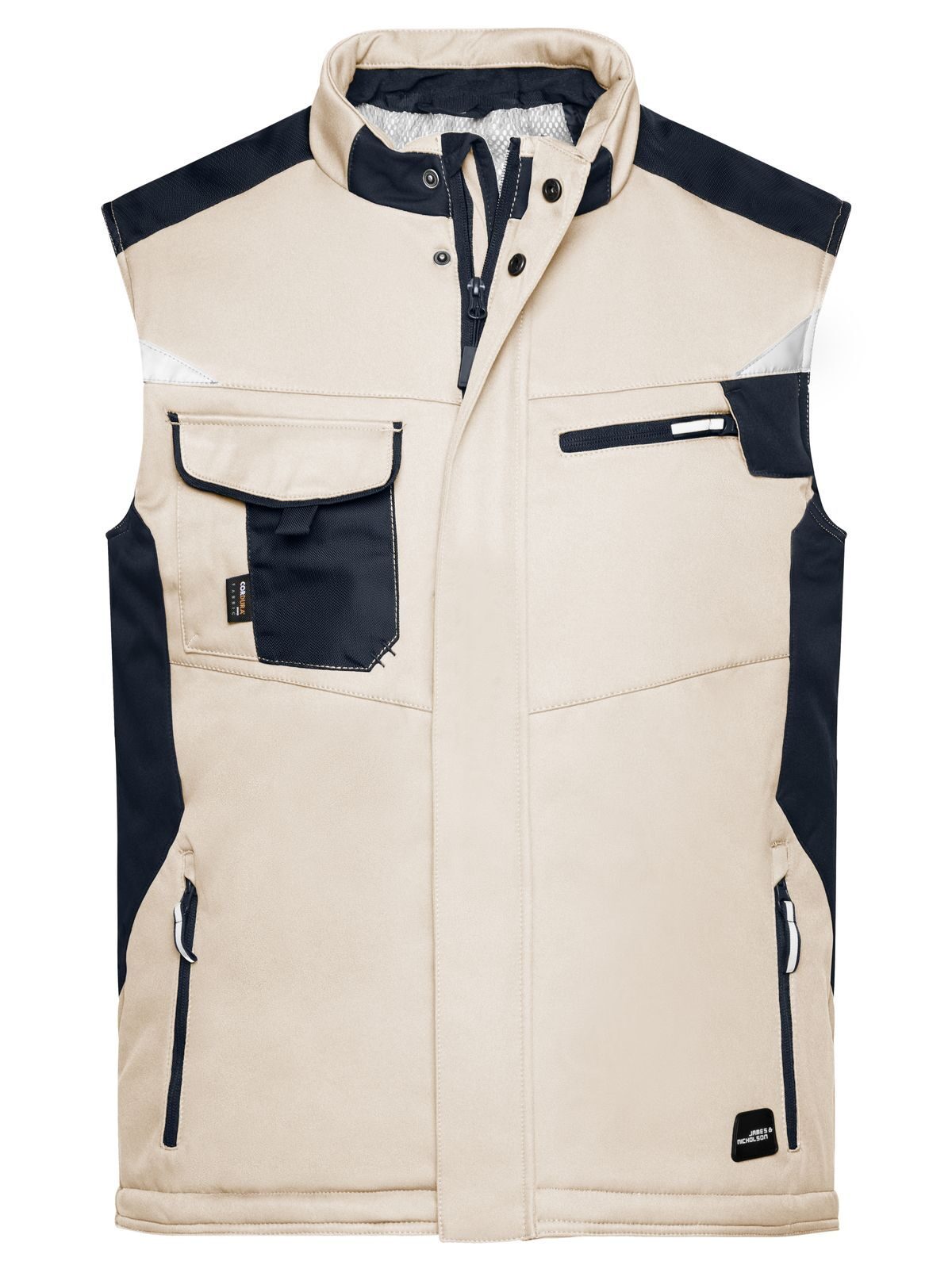 Craftsmen Softshell Vest - JN825 - James & Nicholson - immagine 8