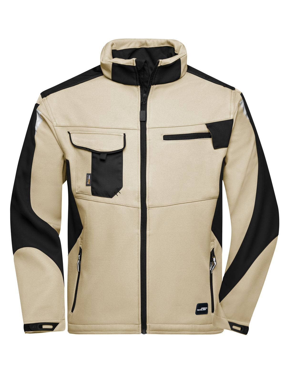 Workwear Softshell Jacket -STRONG- - JN844 - James & Nicholson - immagine 8