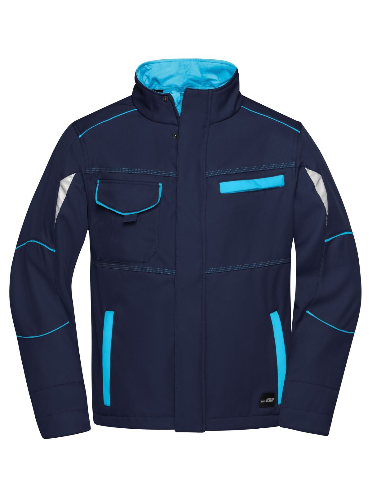 Workwear Softshell Jacket-Level 2 - 851 - James & Nicholson - immagine 8