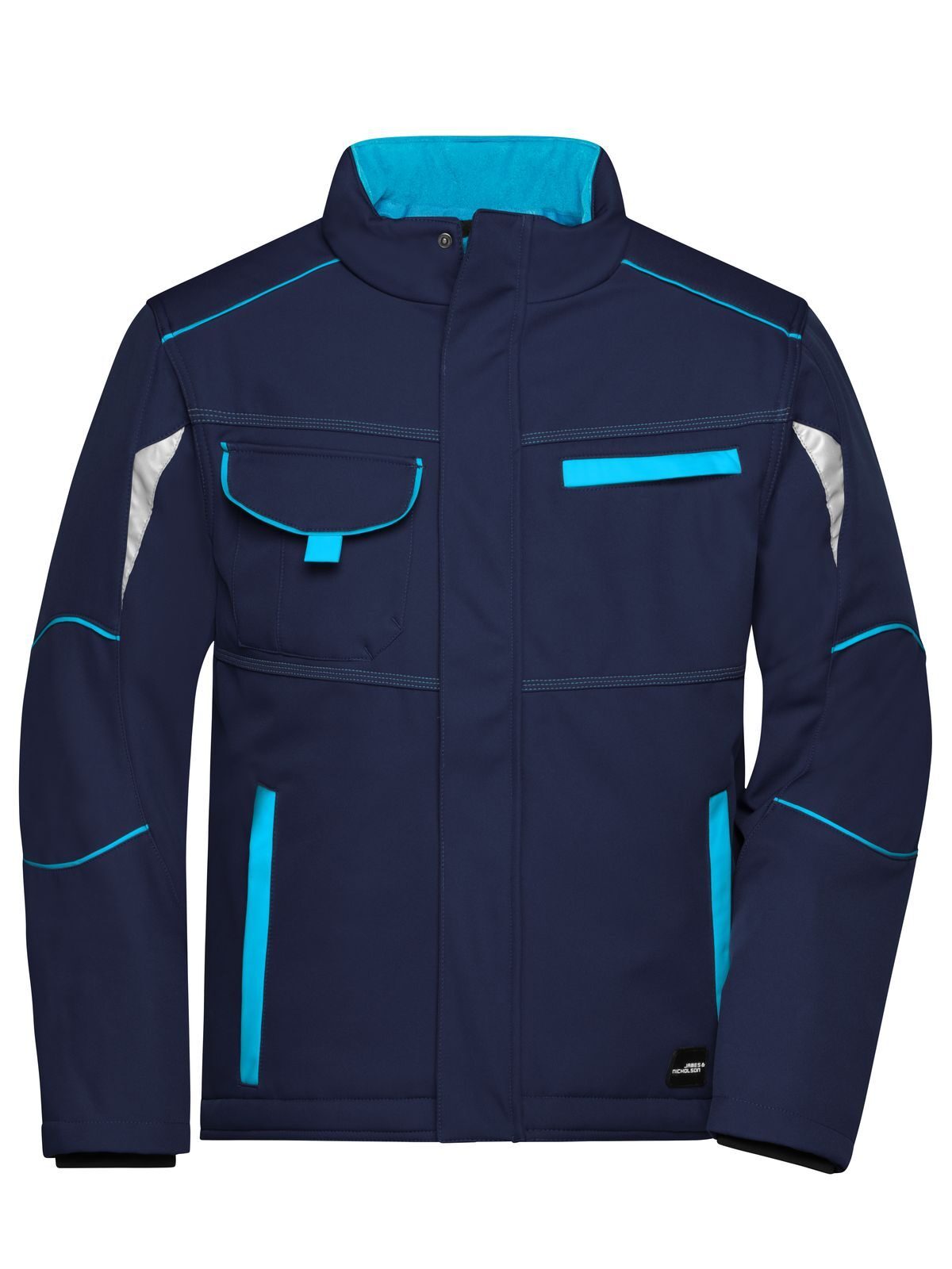Workwear Softshell Padded Jacket-Level 2 - 853 - James & Nicholson - immagine 8