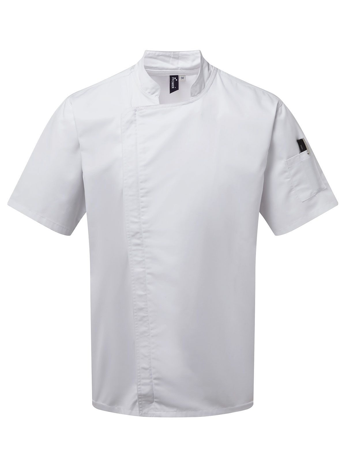 Chef's Zip-Close Short Sleeve Jacket - PR906 - Premier - immagine 2