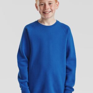 Kids Premium Raglan Sweat - 62-033-0 - Fruit of the loom