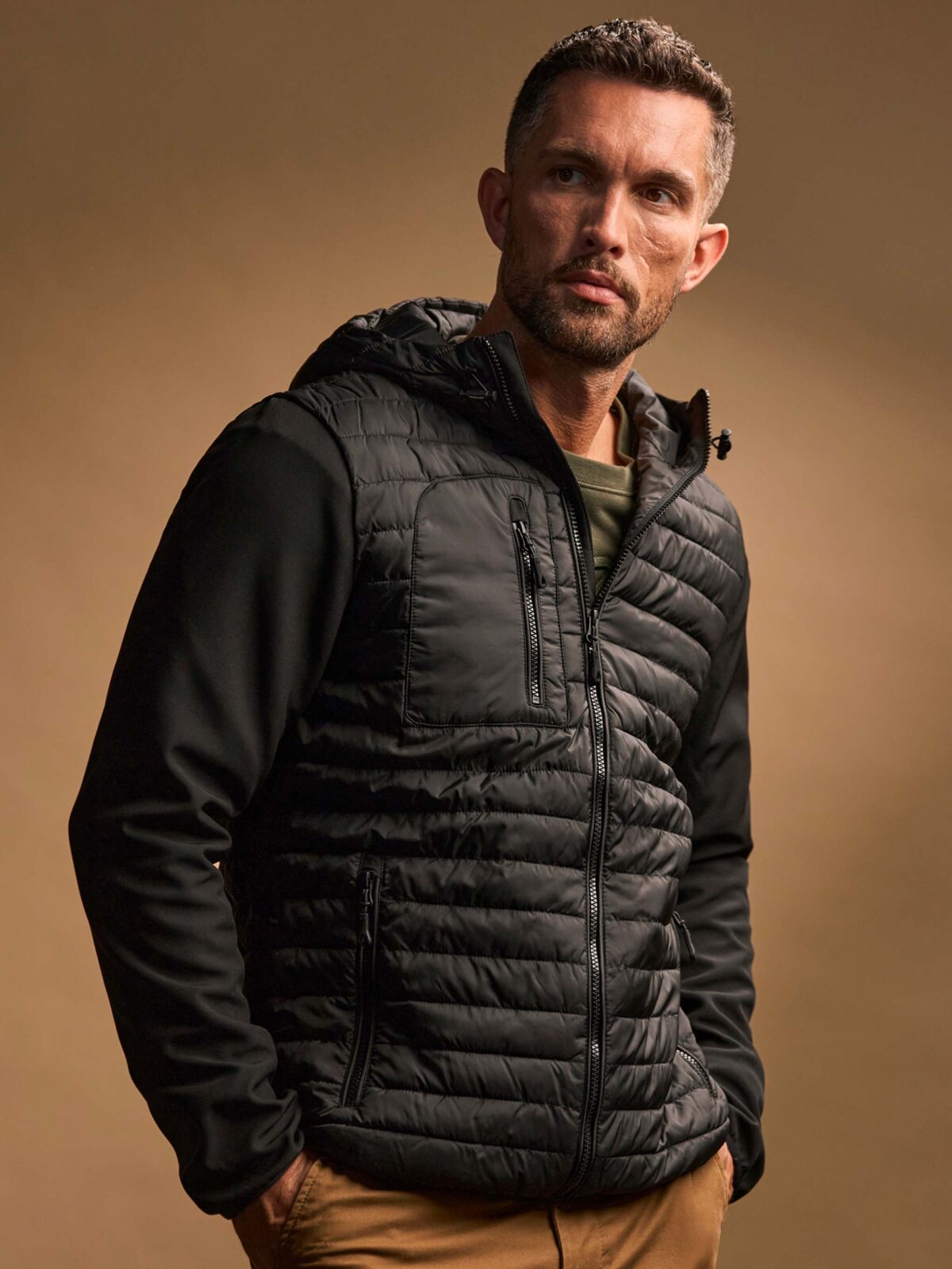 Men´s Hooded Crossover Jacket – 9628 – Tee Jays