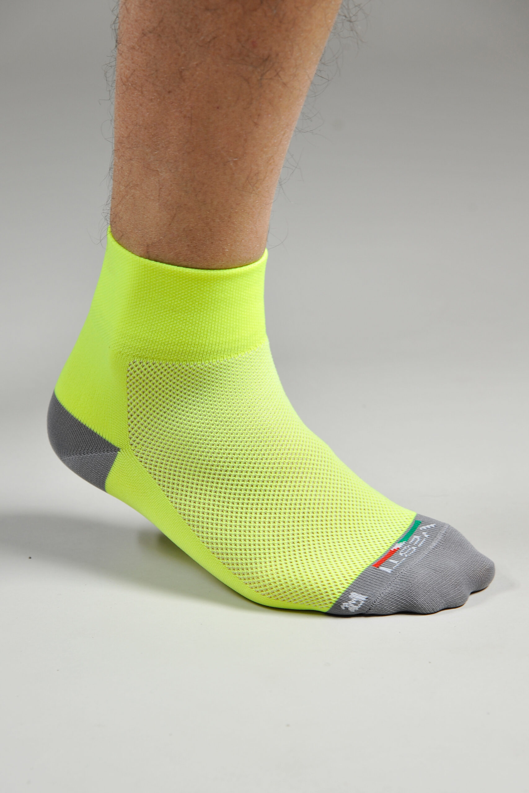 Calza Running Base 98/2% Pam/Ela Giallo Fluo Tg.35/38 – IT1060 – Vesti
