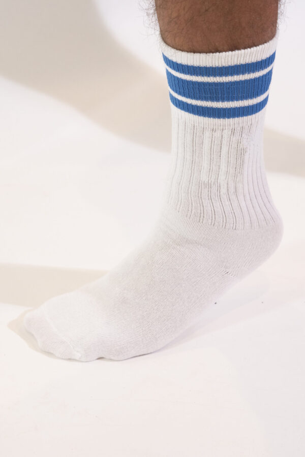 Calza Sport 78/18/4% Cot/Pam/Ela Grigio Melange Light Tg.35/38