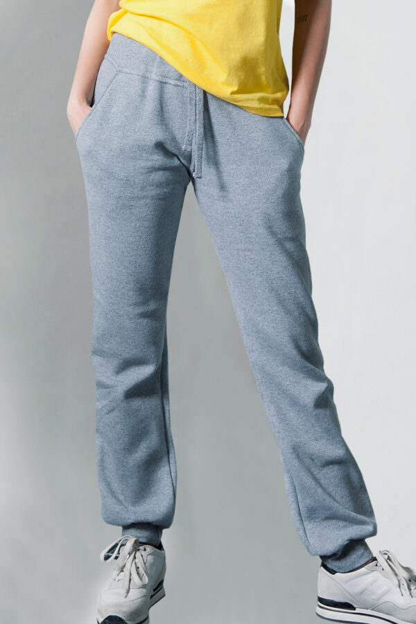 Pantalone Felpato Donna 70/30% Cot/Pol 280 gr/m2 Nero S
