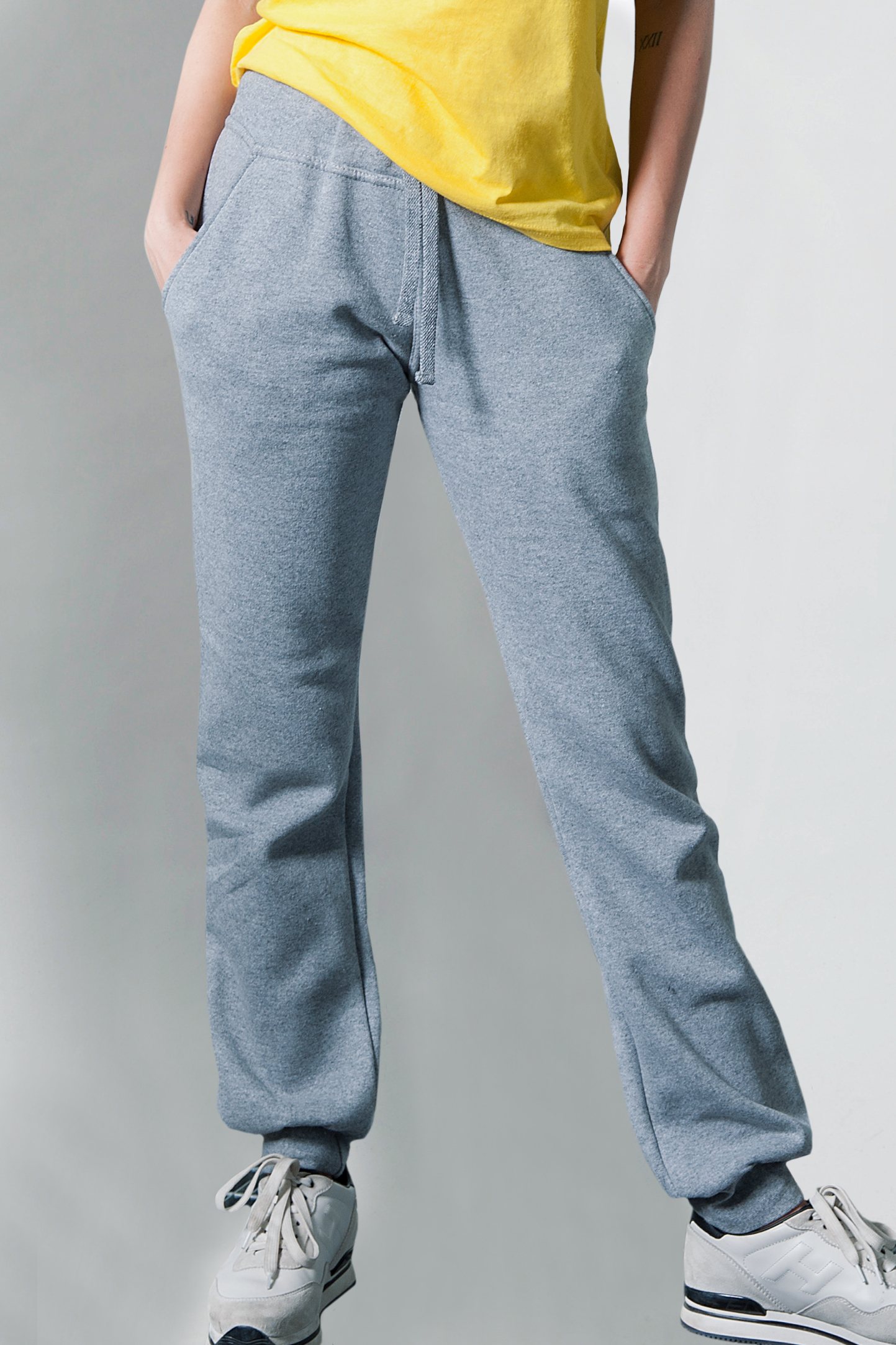 Pantalone Felpato Donna 70/30% Cot/Pol 280 gr/m2 Nero S – IT413 – Vesti