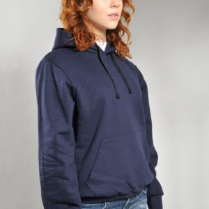 Felpa ECO Capp. Unisex 50/50% Cot/Pol Ric. 280gr/m Nero ECO XS - IT475E - Vesti
