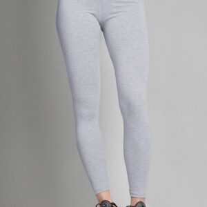 Nuovo Leggings Donna 90/10% Cot/Ela 210 gr/m2 Grigio Melange S - IT631N - Vesti