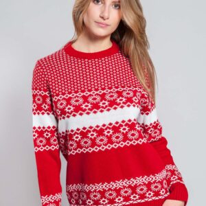 Pullover Pesante G/C 70/30% Acr/Lan Xmas Nero XS - IT920T - Vesti