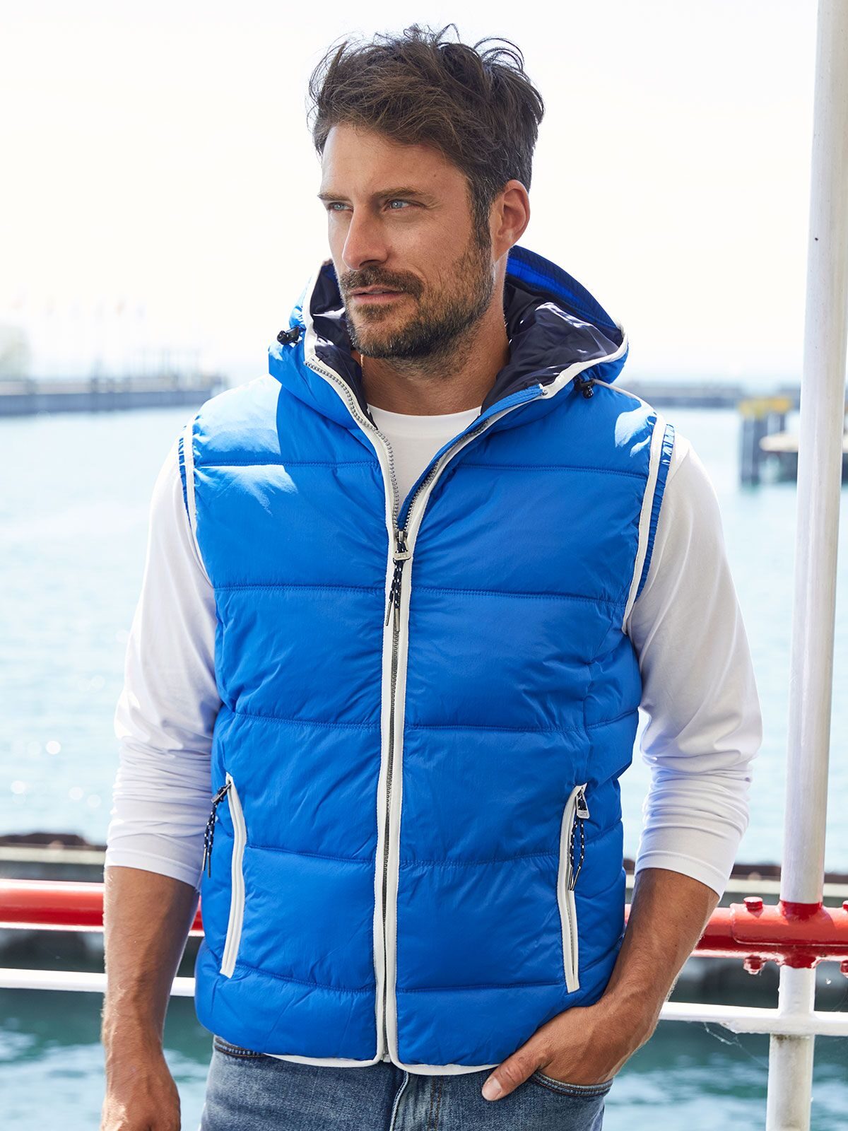 Men´s Maritime Vest – JN1076 – James & Nicholson