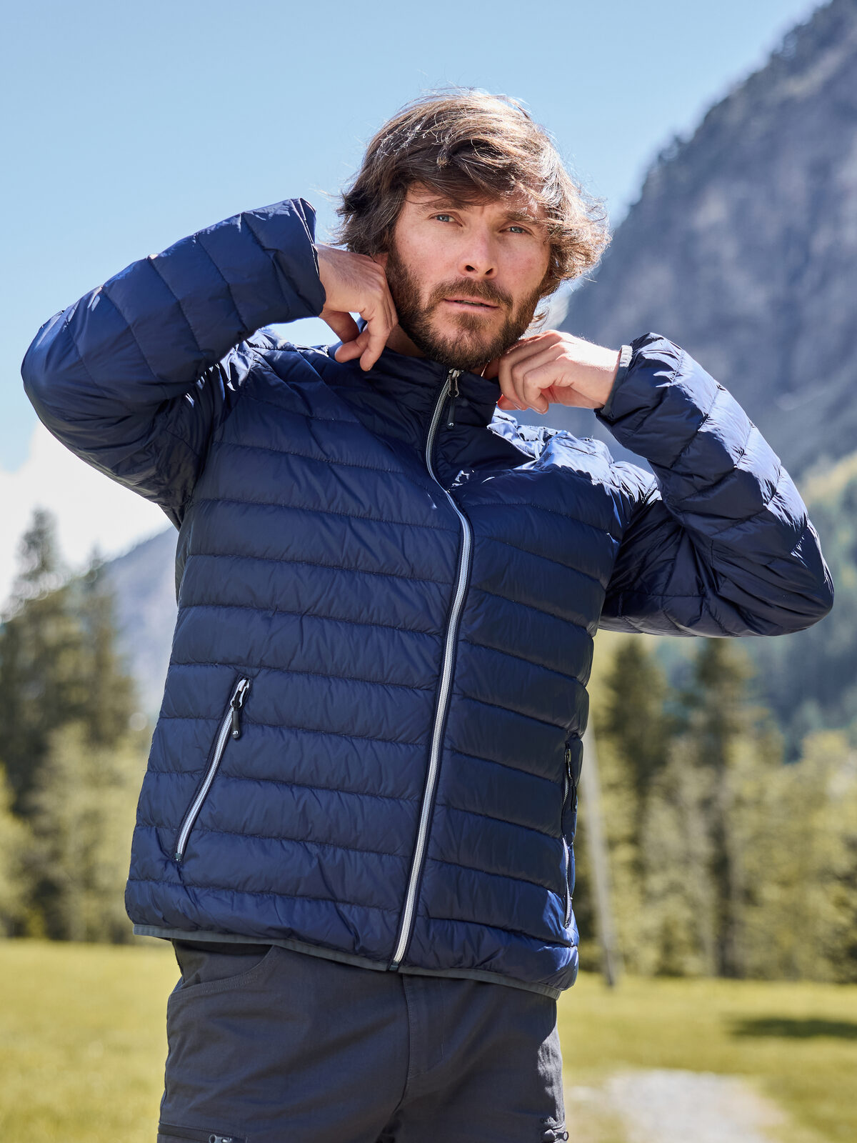 Men´s Down Jacket – JN1140 – James & Nicholson