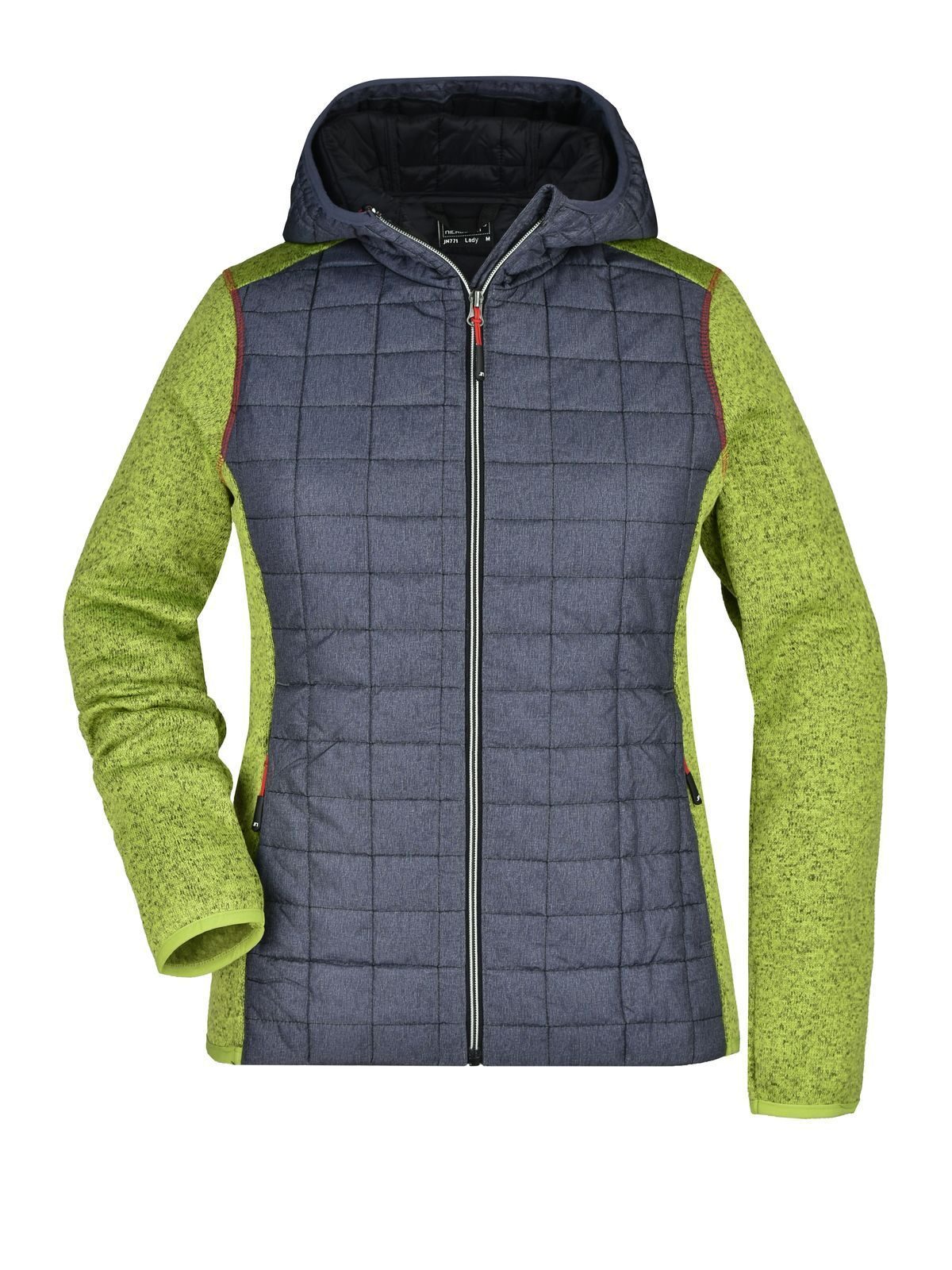 Ladies´ Knitted Hybrid Jacket - JN771 - James & Nicholson - immagine 3
