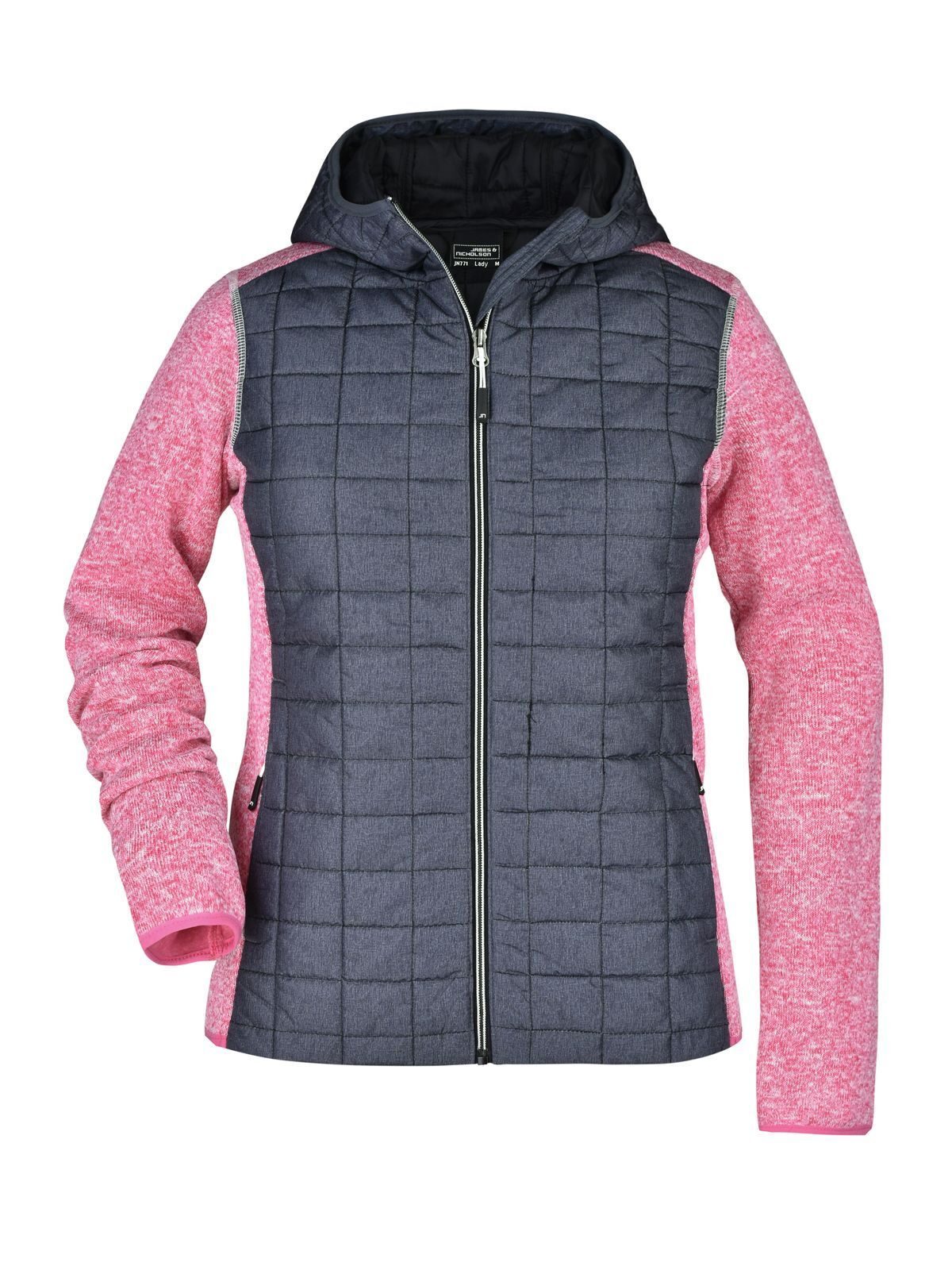 Ladies´ Knitted Hybrid Jacket - JN771 - James & Nicholson - immagine 6