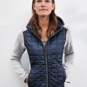 Ladies´ Knitted Hybrid Jacket - JN771 - James & Nicholson