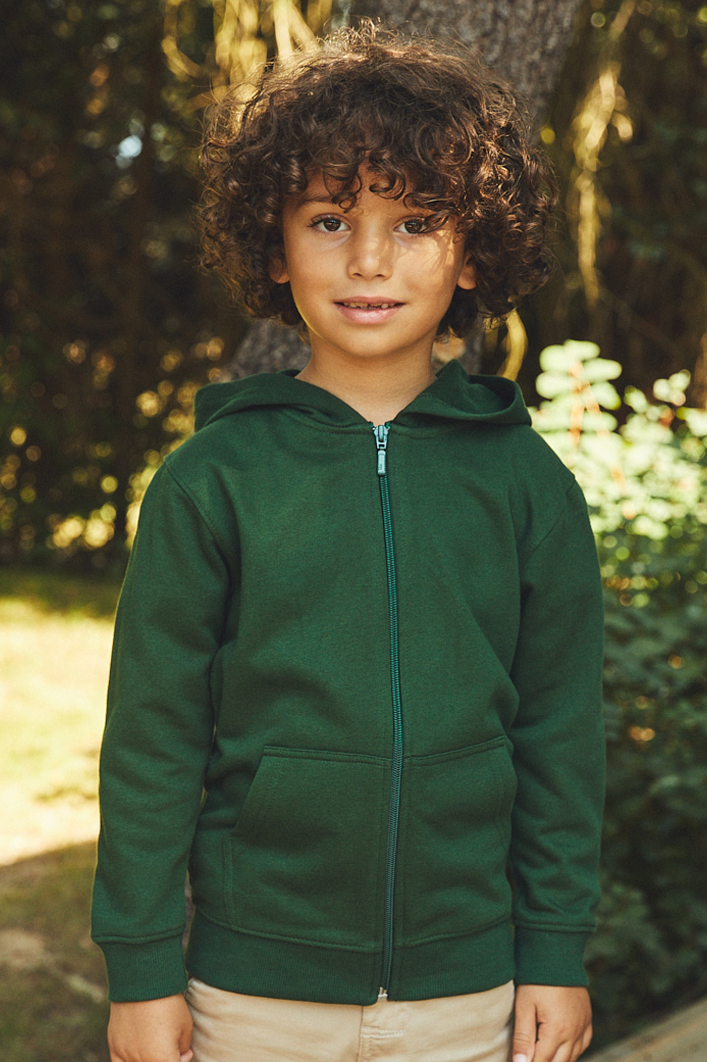 Kids´ Zip Hoodie – O13301 – Neutral
