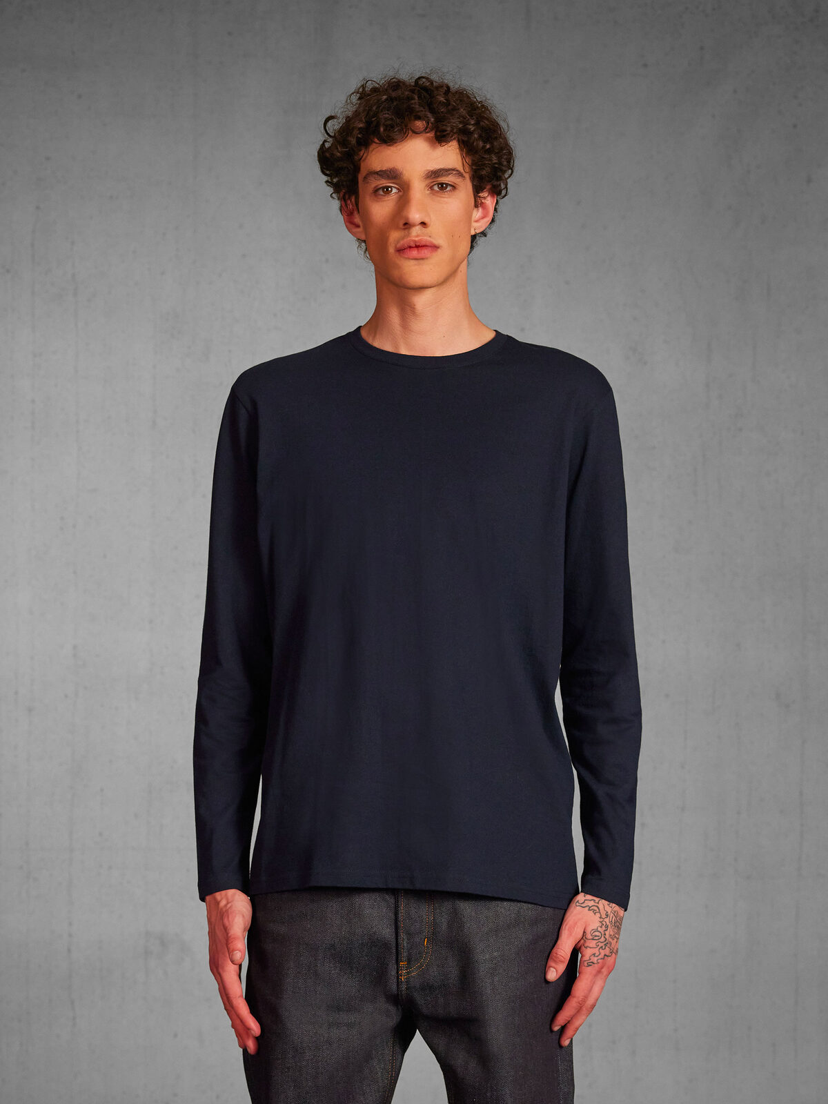 Men´s T-Shirt #E190 Long Sleeve – TU07T – B&C