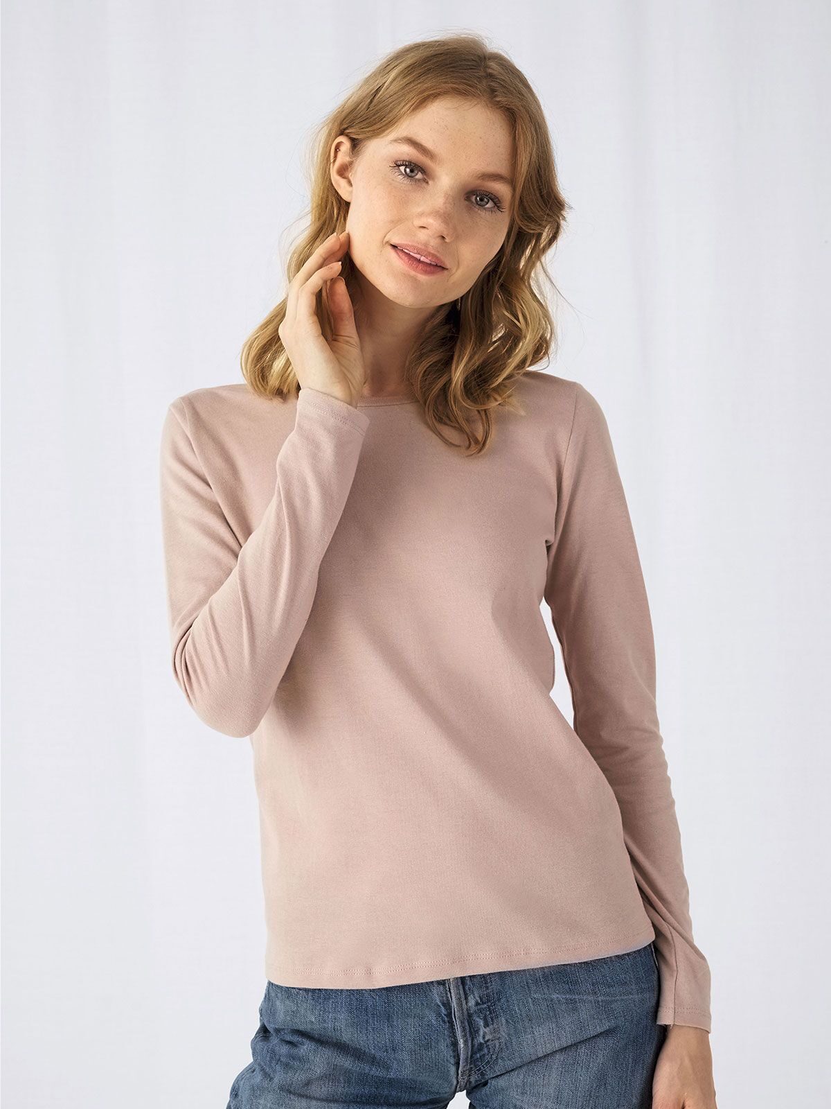 Women´s T-Shirt #E150 Long Sleeve – TW06T – B&C