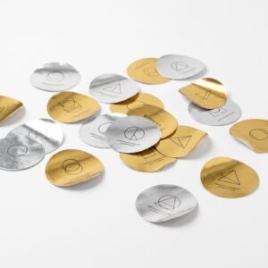 Adesivi – Argento e Oro